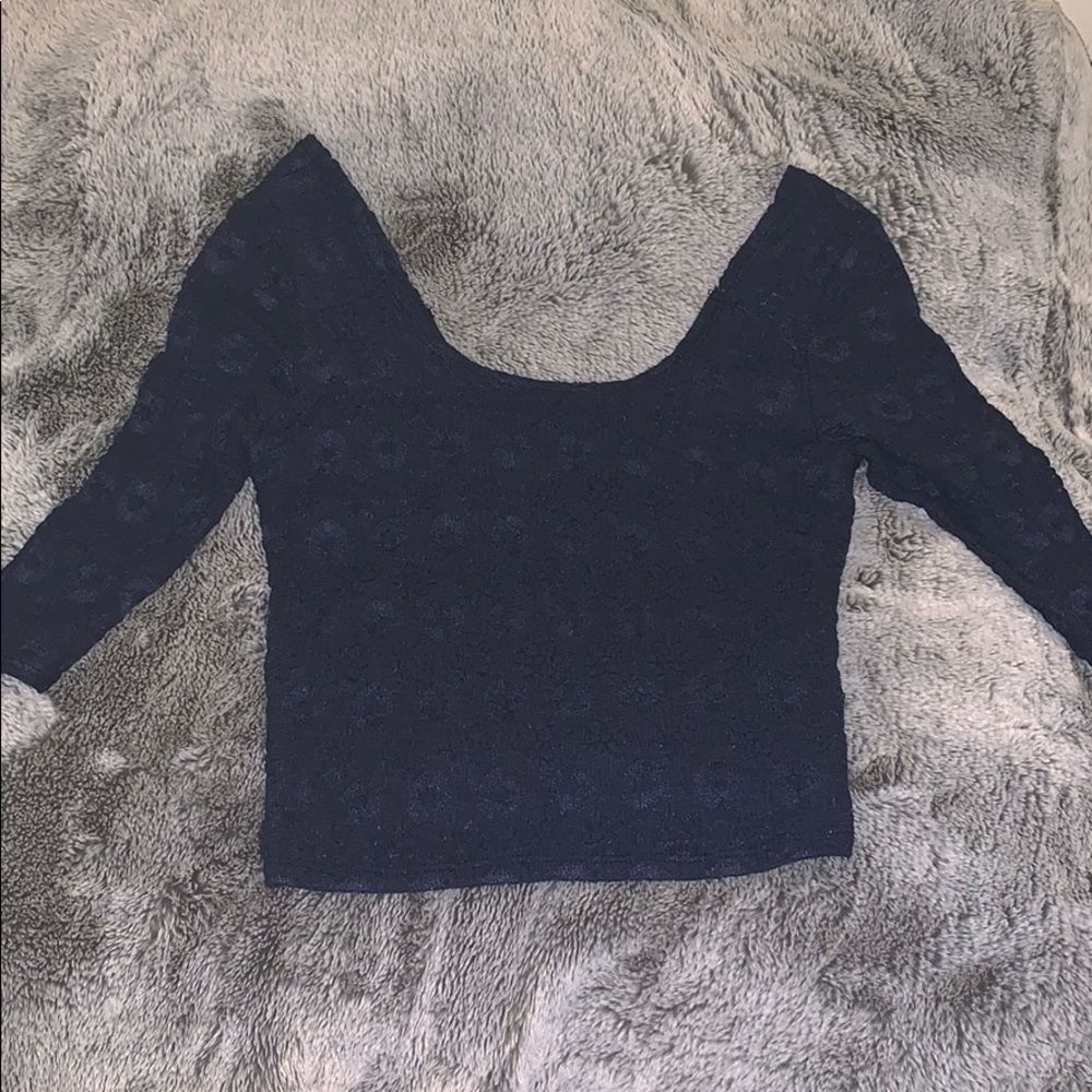 Lacy Hollister Crop Top